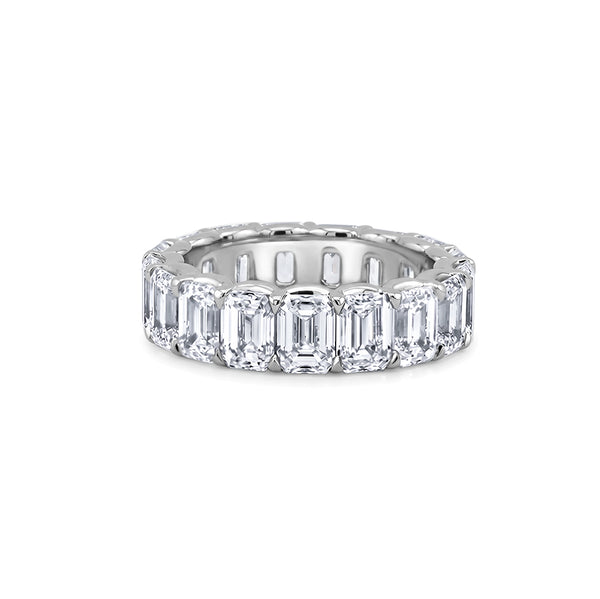 Emerald Cut Diamond Eternity Band | 8.58tw