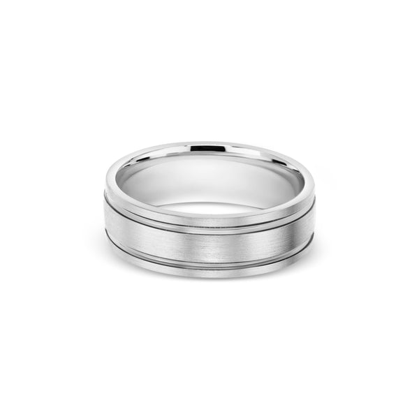 Double Groove Satin Band