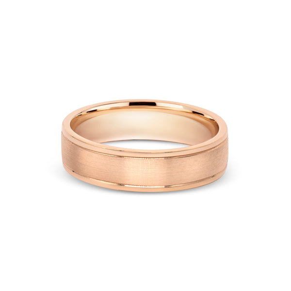 Satin Center Polished Edge Band