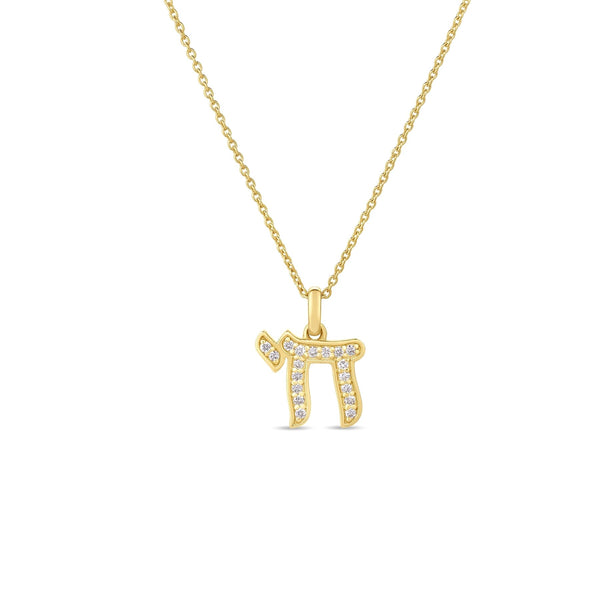 Diamond Chai Pendant | .09tw