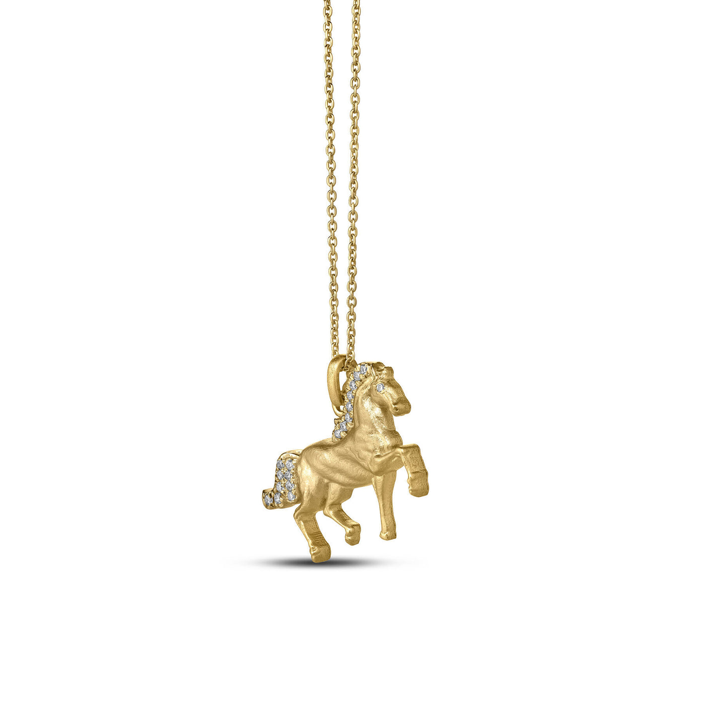 Diamond Horse Pendant | .08tw