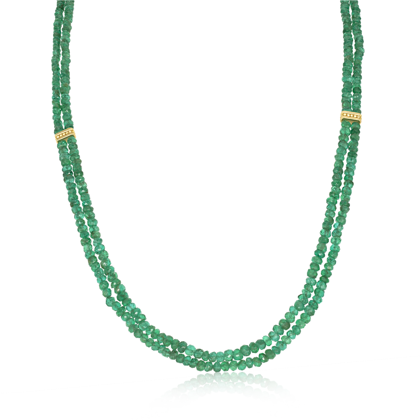 Emerald Bead Necklace