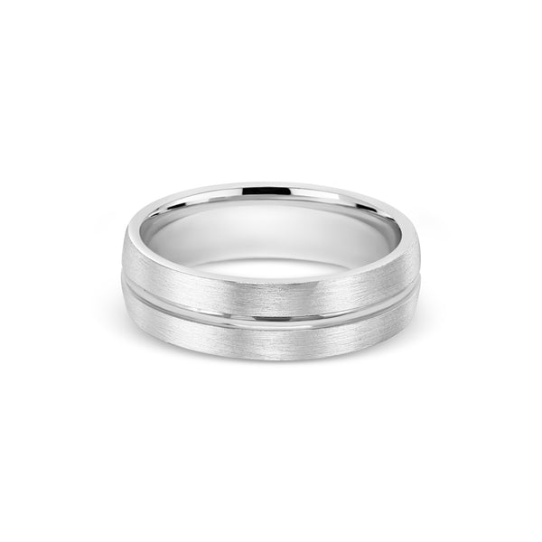 Center Groove Satin Band
