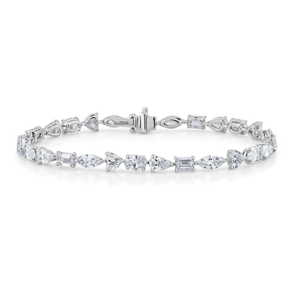 Mixed Shape Diamond Bracelet | 8.54tw