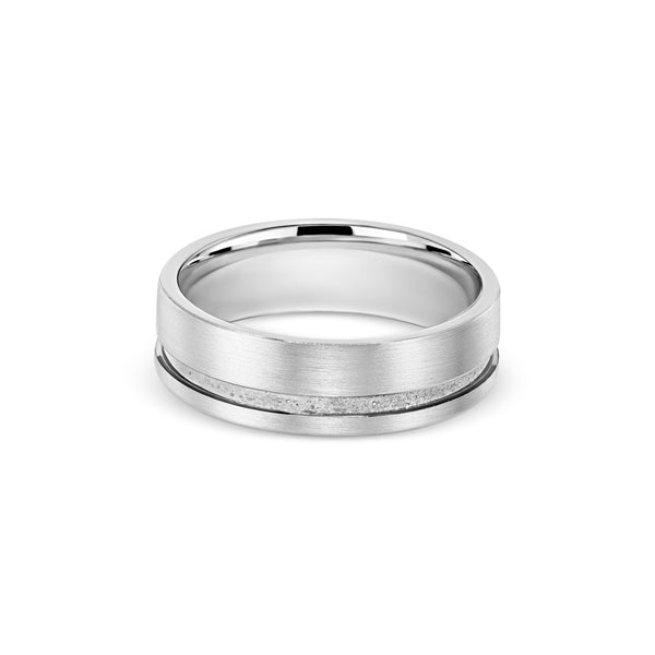 Center Groove Satin Band