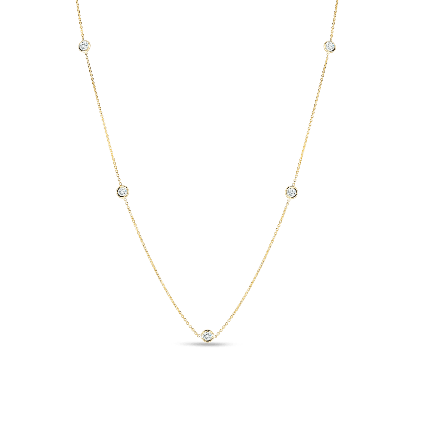Diamonds by the Inch Five Station Necklace