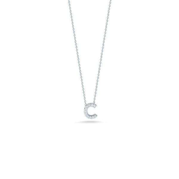 Diamond Love Letter "C" Necklace