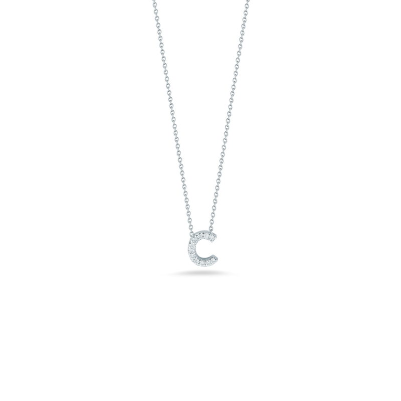 Diamond Love Letter "C" Necklace