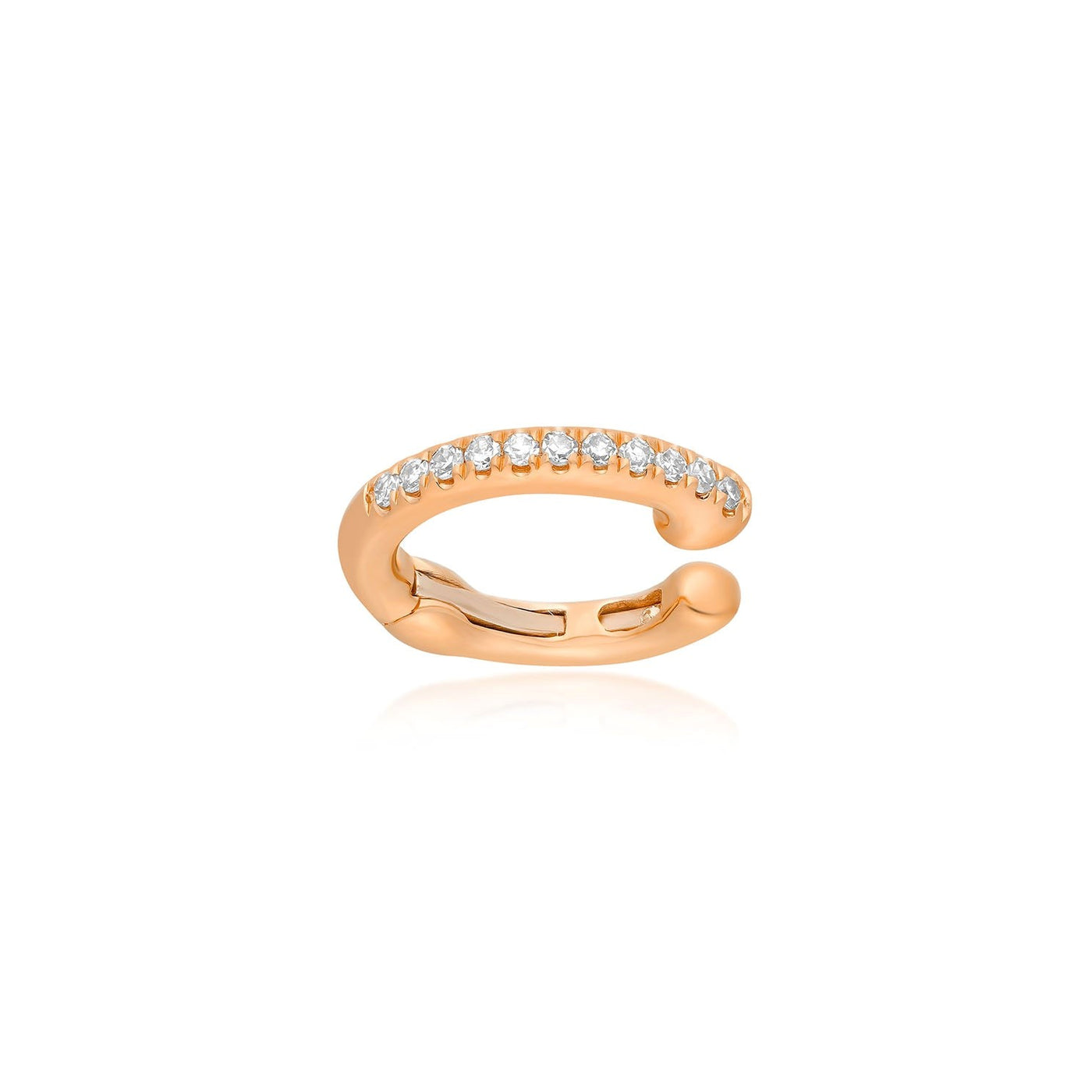 Single Diamond Ear Cuff