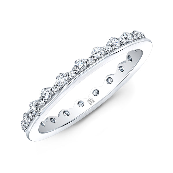 Offset Diamond Shadow Band | .48tw