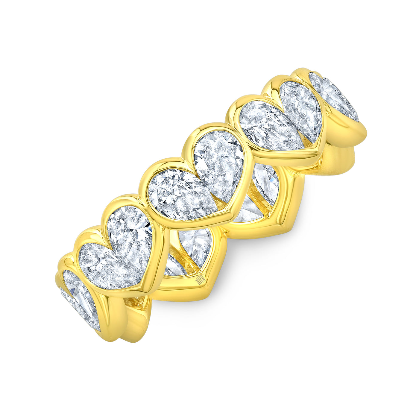 Pear Shape Diamond Band | 2.57tw