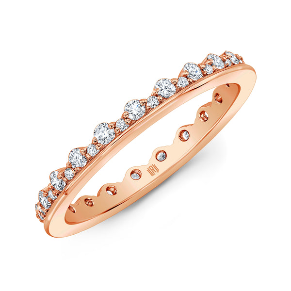 Offset Diamond Shadow Band | .48tw