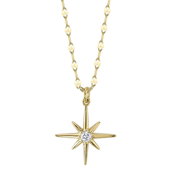 Diamond North Star Pendant