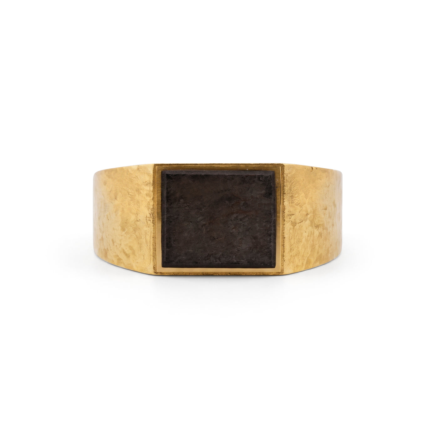 Obsidian Signet Ring
