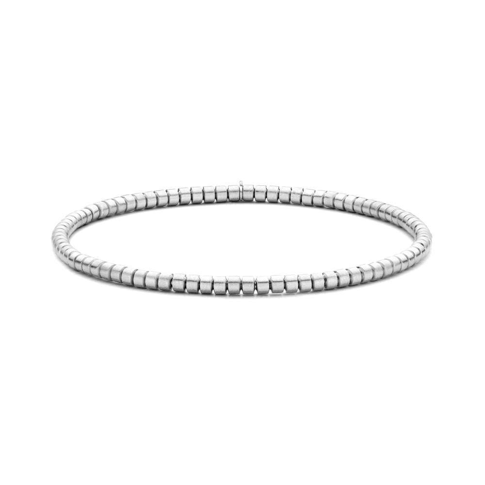 Stretch Flat Bead Bracelet