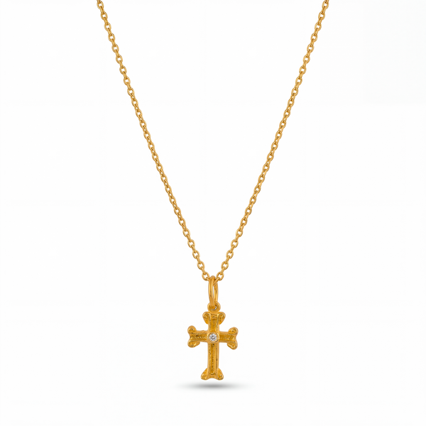Cross Pendant | .02ct
