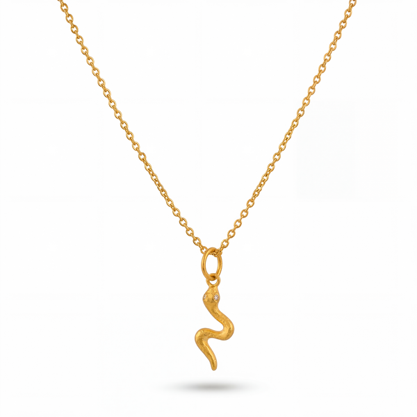 Snake Pendant | .01ct