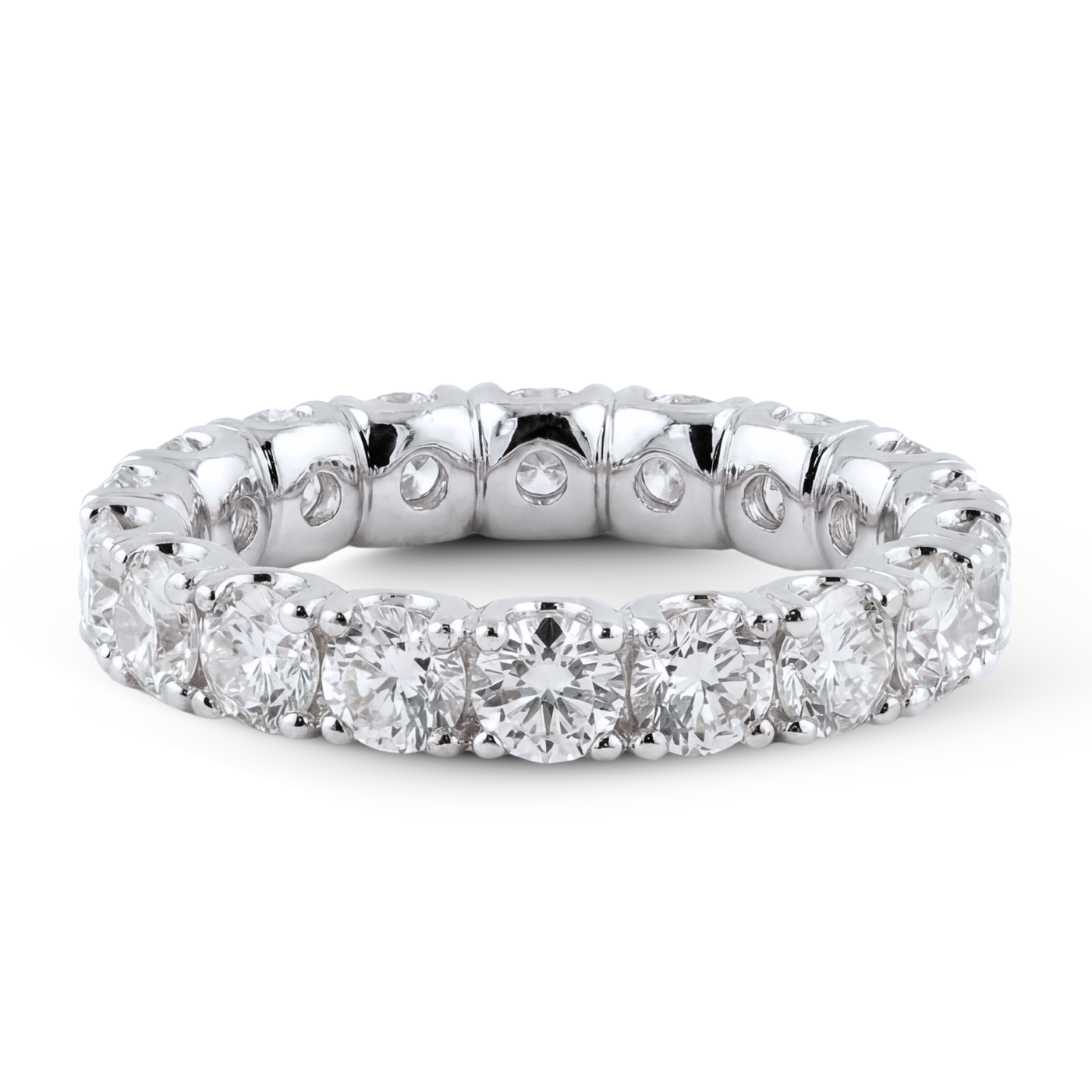 Round Brilliant Diamond Eternity Band | 2.65tw