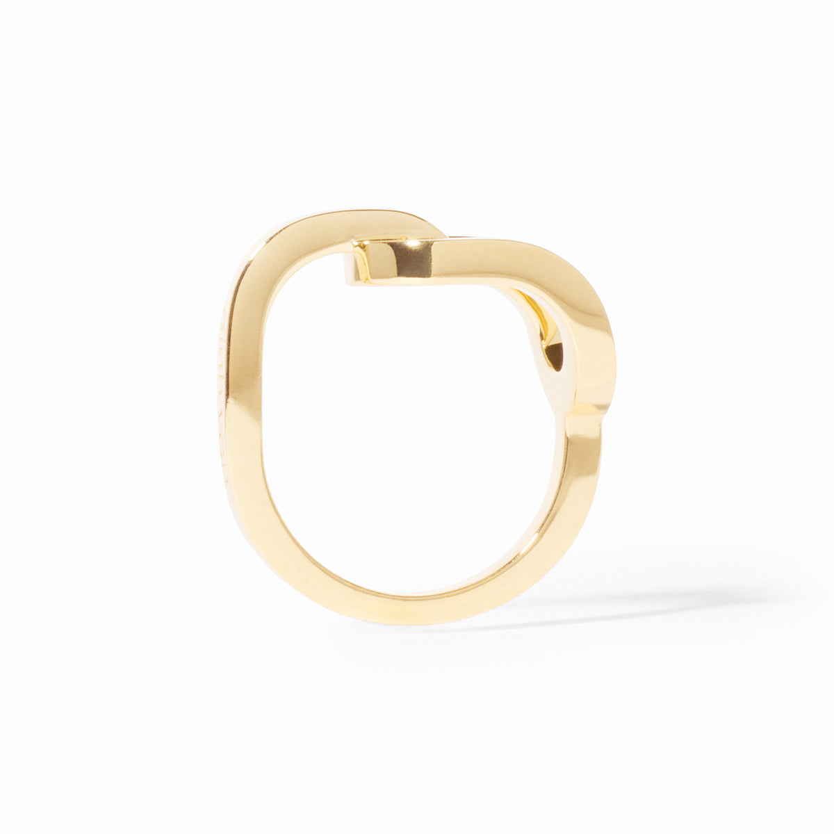 Large Maillon Diamond Loop Ring | 0.34tw