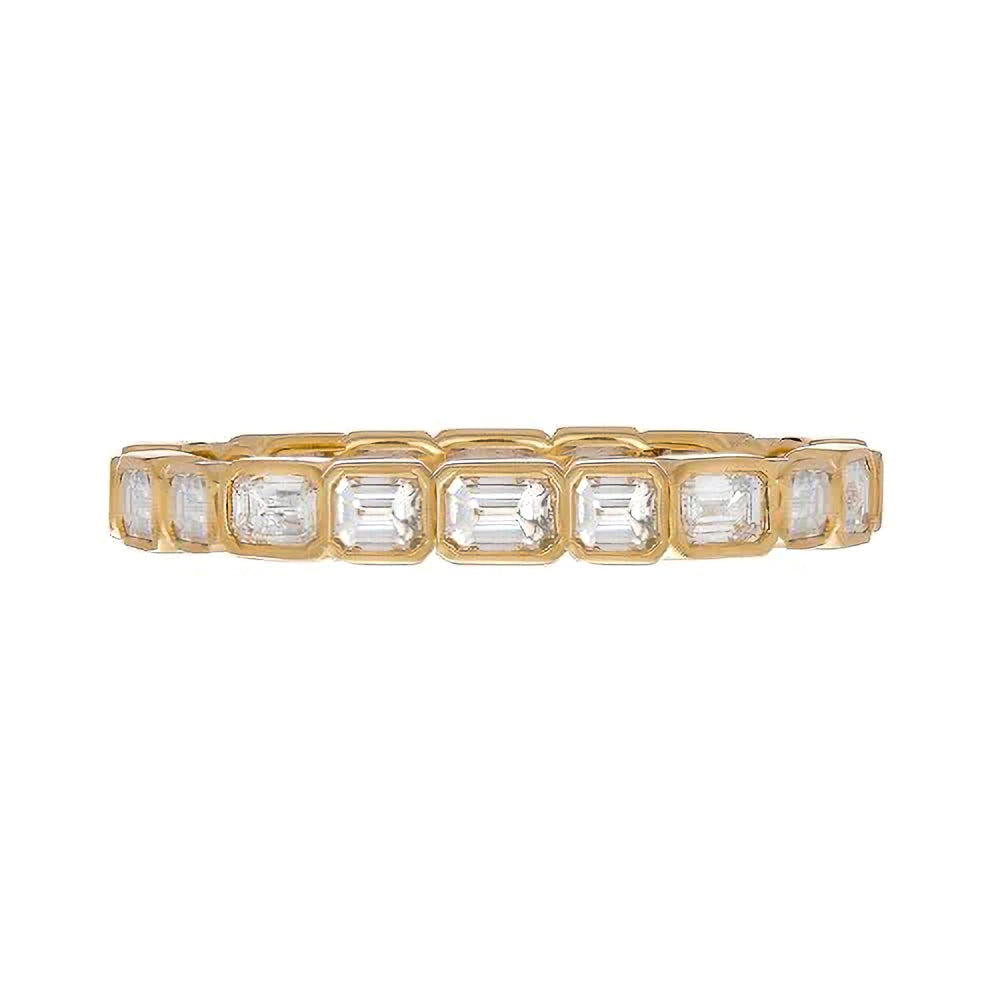 Emerald Cut Diamond Band | 1.19tw