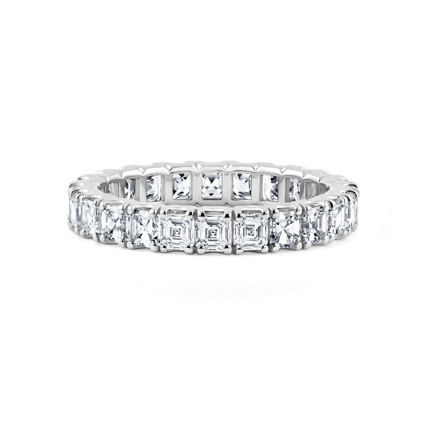 Asscher Cut Diamond Eternity Band | 2.19tw