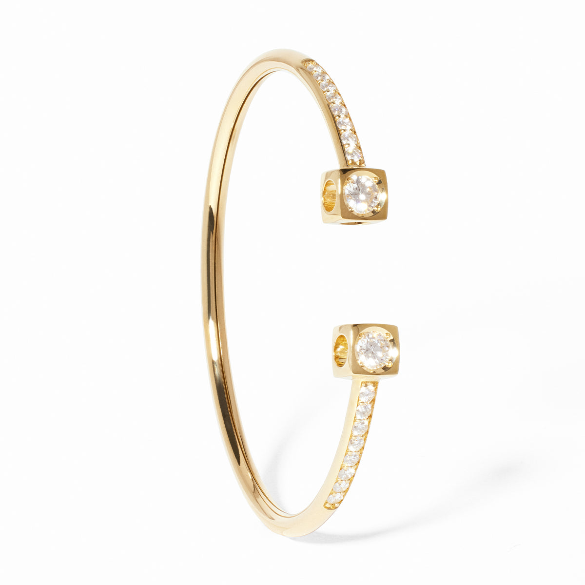 Large Le Cube Diamond Pavé Bracelet | 1.00tw