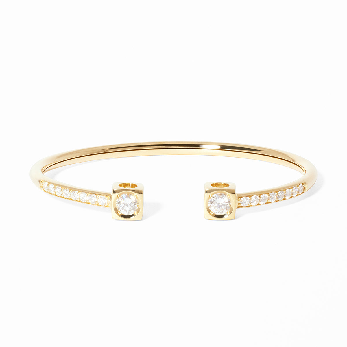 Large Le Cube Diamond Pavé Bracelet | 1.00tw