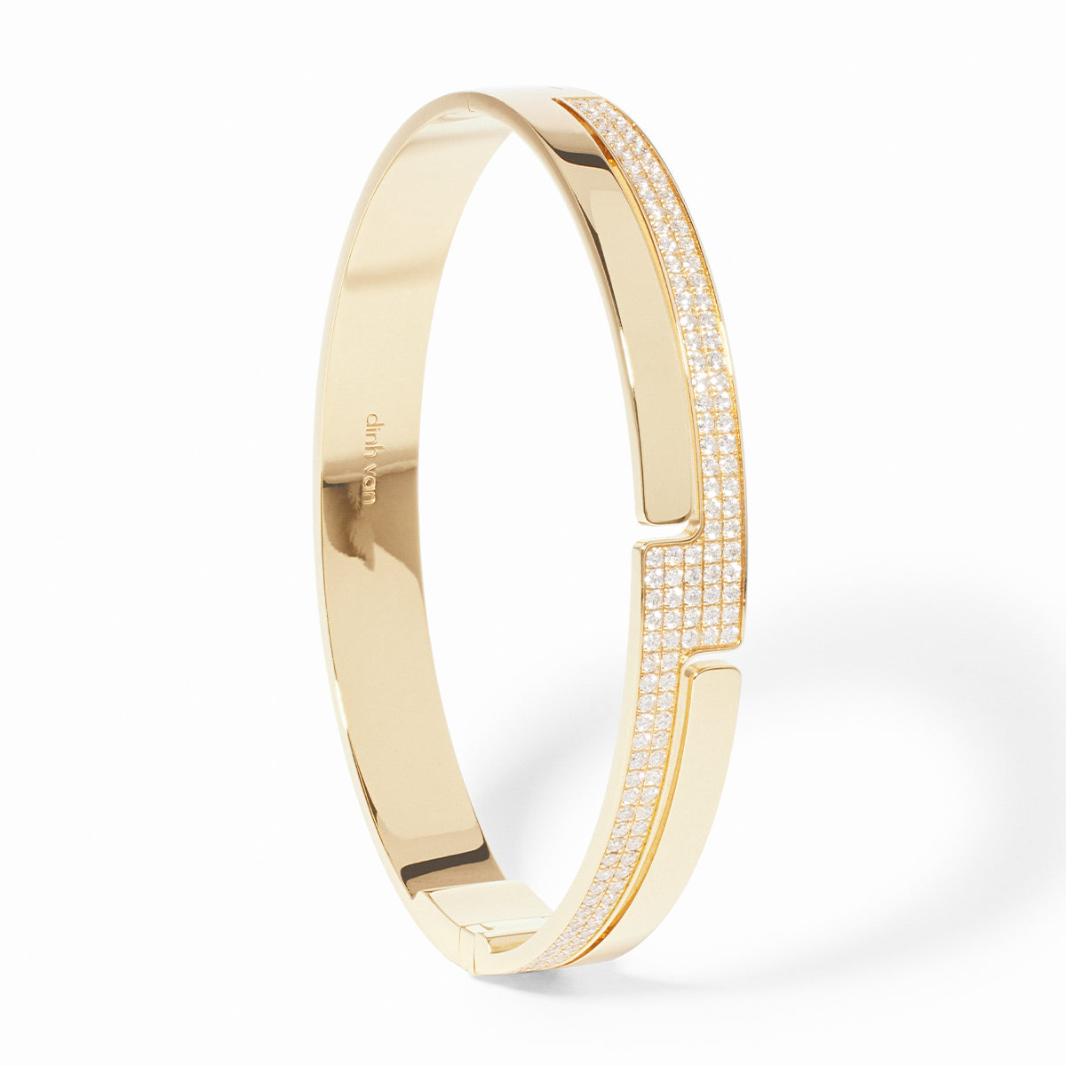 70s Diamond Pavé Bangle | 1.14tw