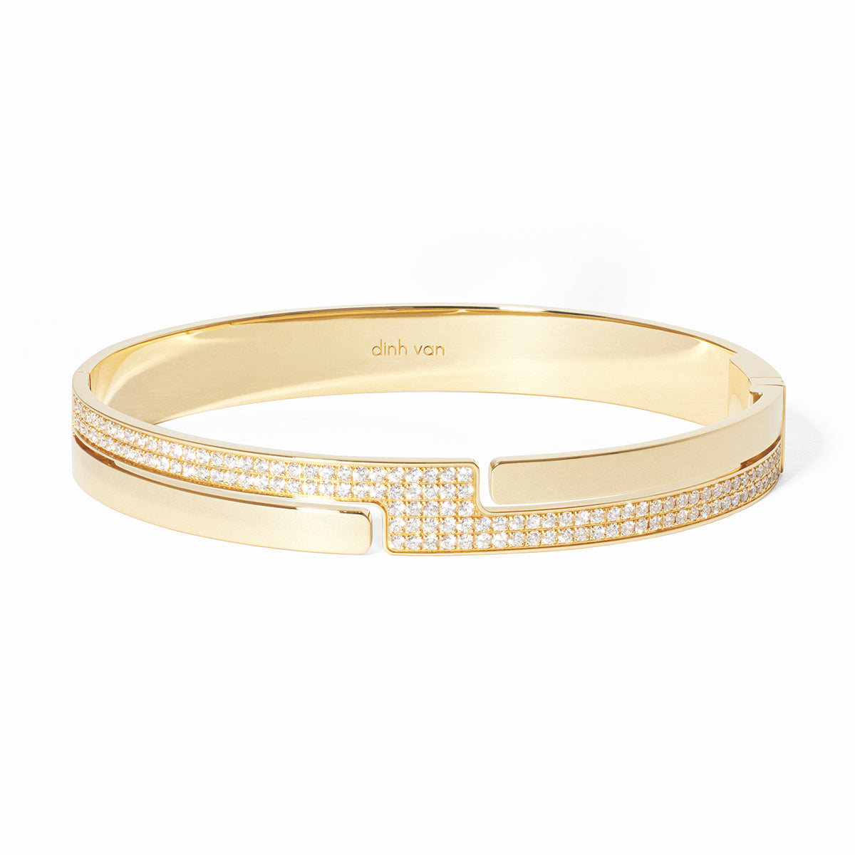70s Diamond Pavé Bangle | 1.14tw