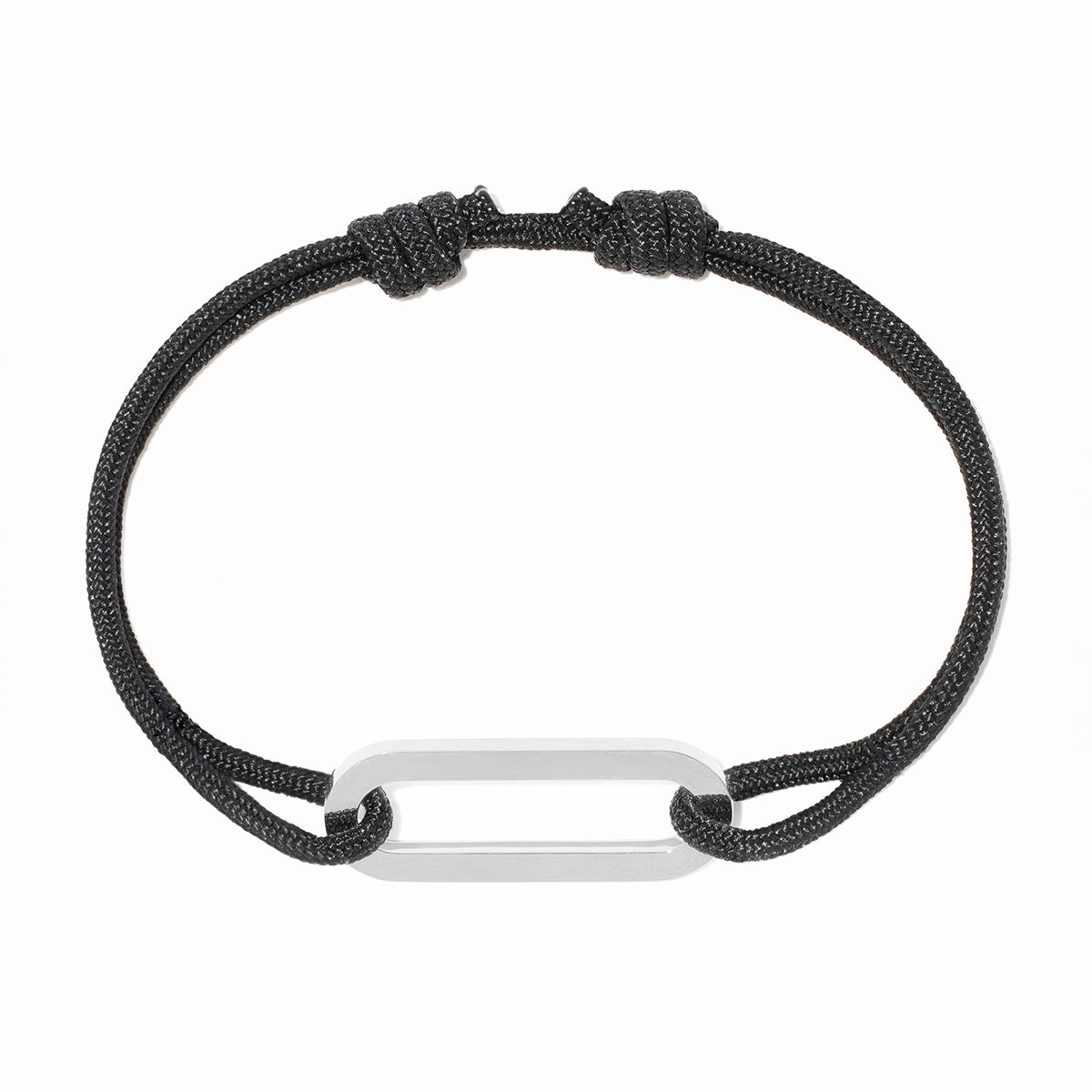 Large Maillon Link Cord Bracelet