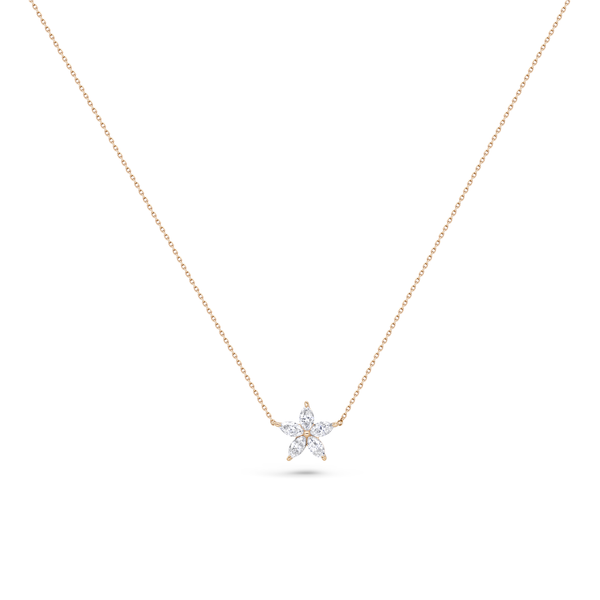 Marquise Diamond Star Pendant