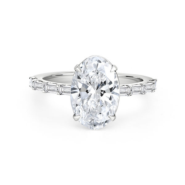 Oval Cut & Alara Diamond Ring | 3.94tw