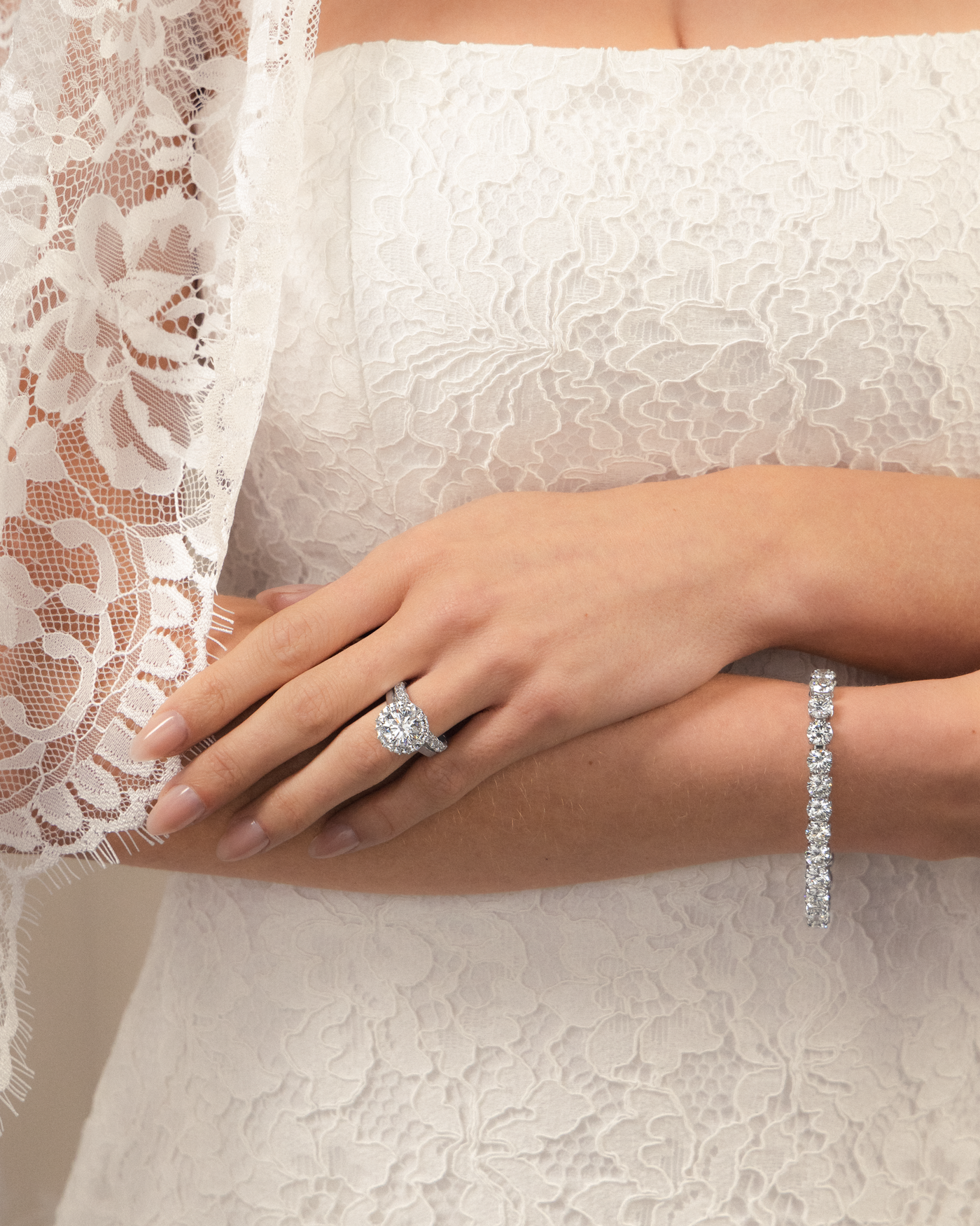 Round Diamond Tennis Bracelet | 27.36tw