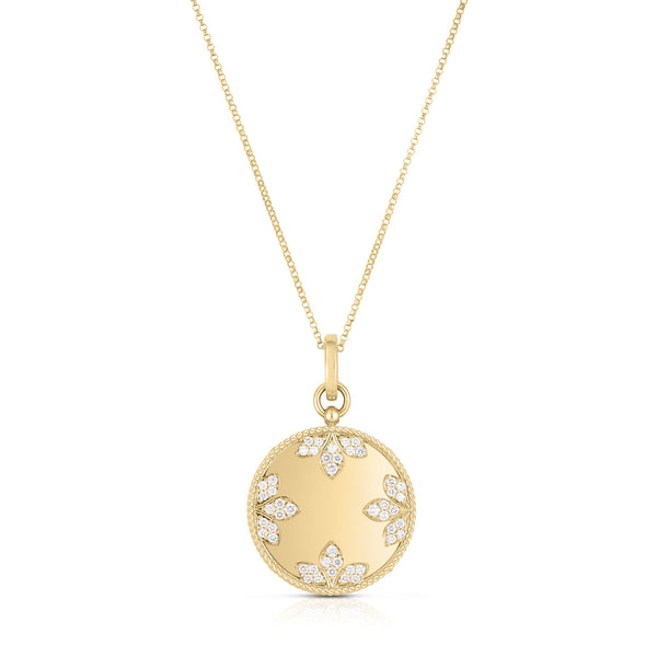 Venetian Medallions Large Diamond Necklace