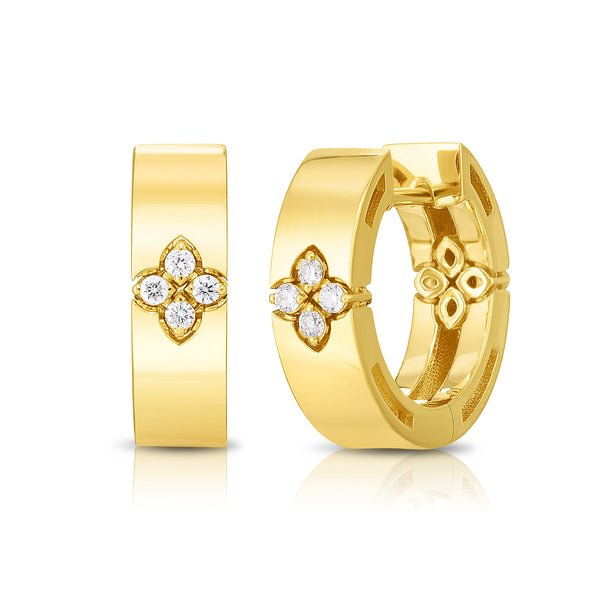 Love in Verona Diamond Hoop Earrings | .05tw