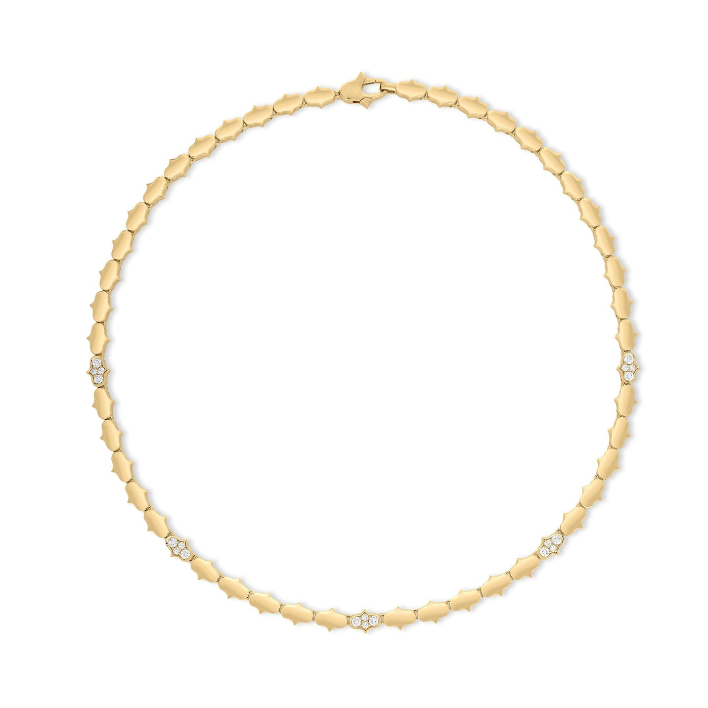 Cobra Diamond Necklace | .53tw