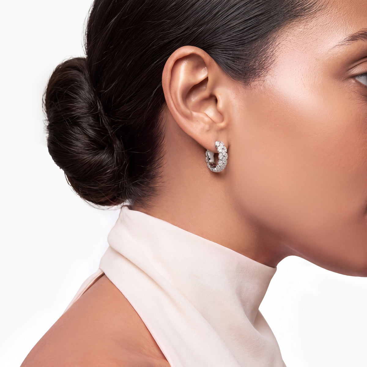 Cobra Diamond Earrings | .50tw