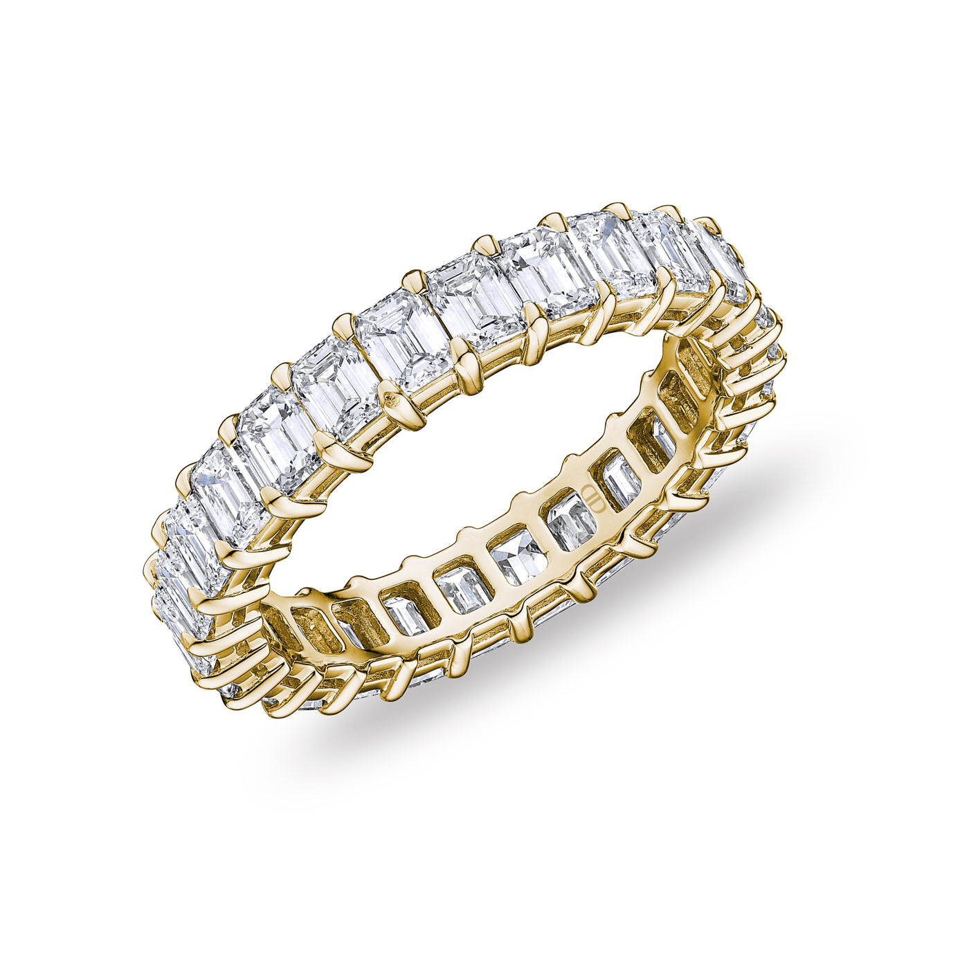Emerald Cut Diamond Eternity Band | 4.55tw