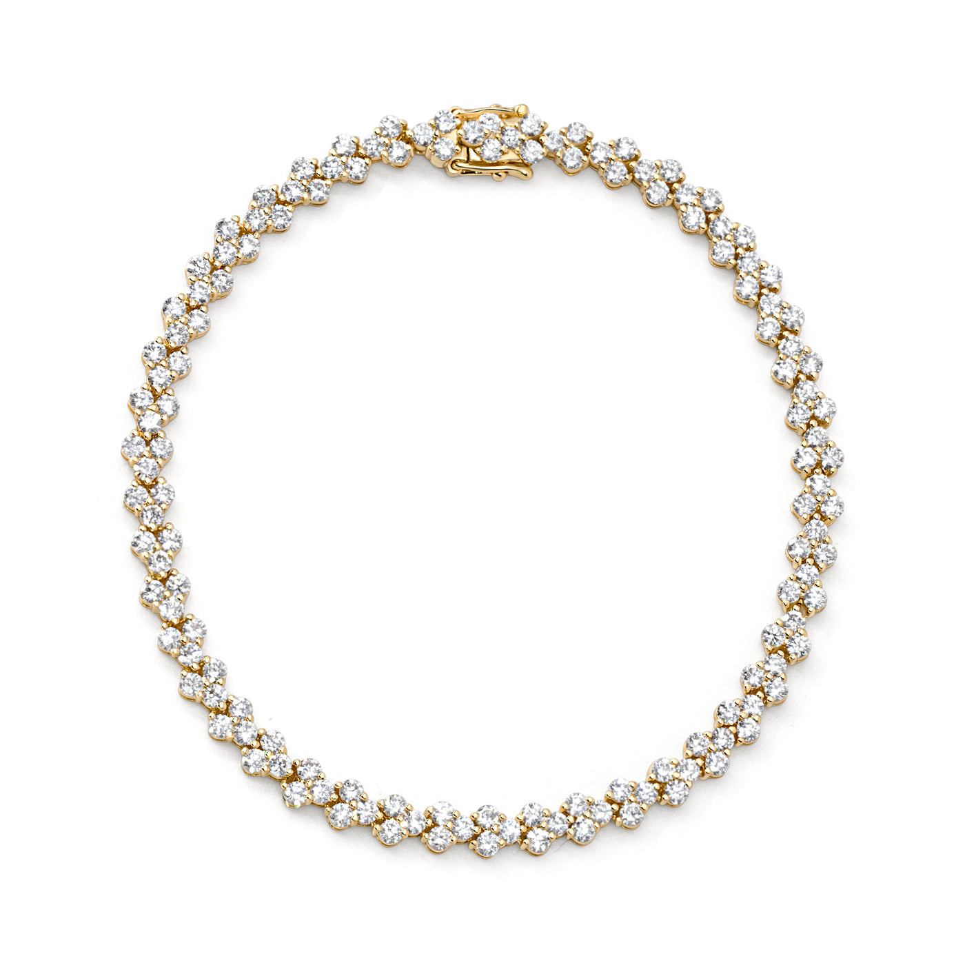 2-1 Diamond Tennis Bracelet | 3.80tw