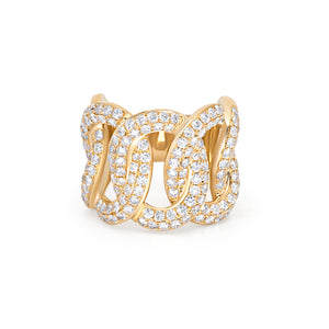 XL Open Diamond Link Band