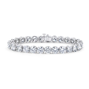 Round Diamond Tennis Bracelet | 27.36tw
