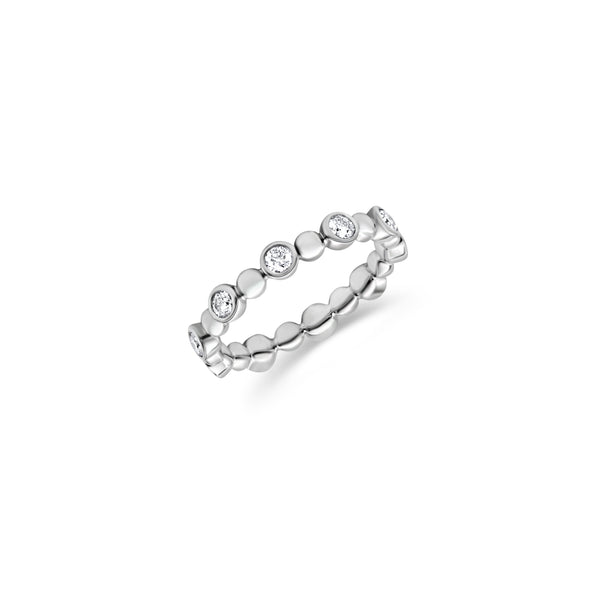 Bezel Set Diamond Band | .60tw