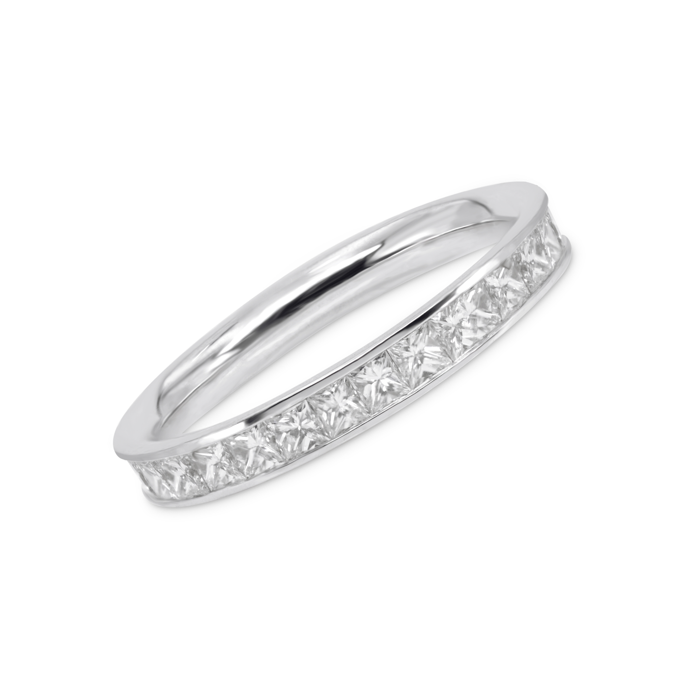 Channel Set Diamond Eternity Band | 1.74tw