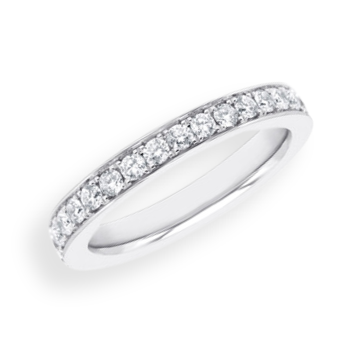 Round Diamond Eternity Band | .89tw