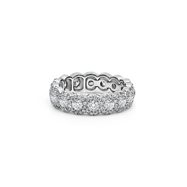 Diamond Cluster Eternity Band | 2.08tw