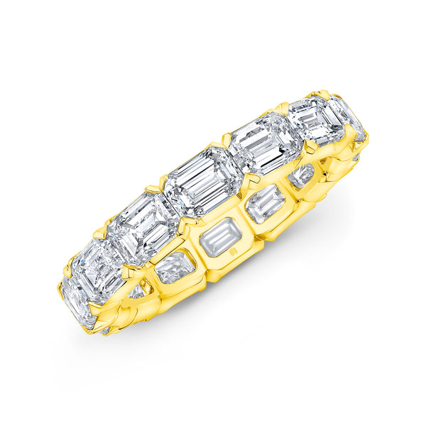 Emerald Cut Diamond Eternity Band | 5.64tw