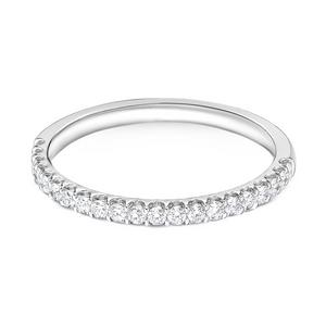 Round Diamond Half Eternity Band | .27tw