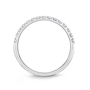 Round Diamond Half Eternity Band | .36tw