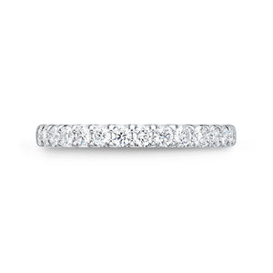 Round Diamond Half Eternity Band | .53tw
