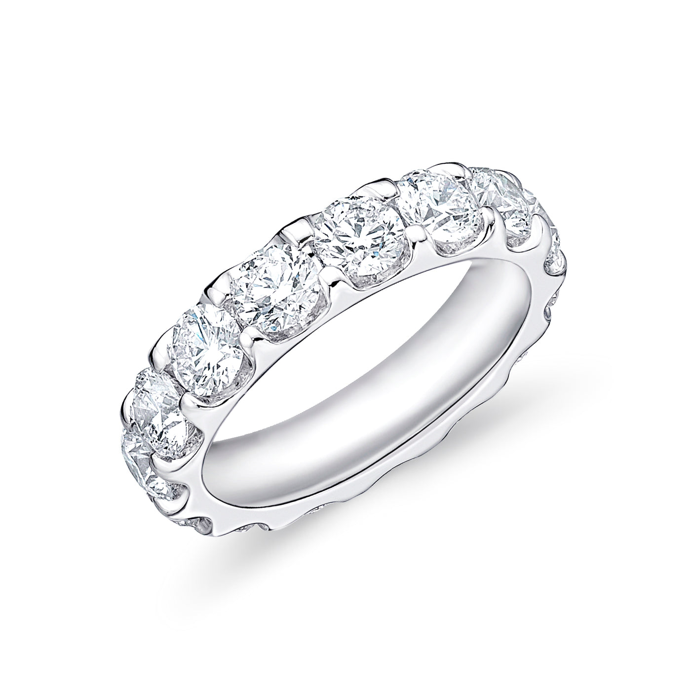 Round Diamond Eternity Band | 4.49tw